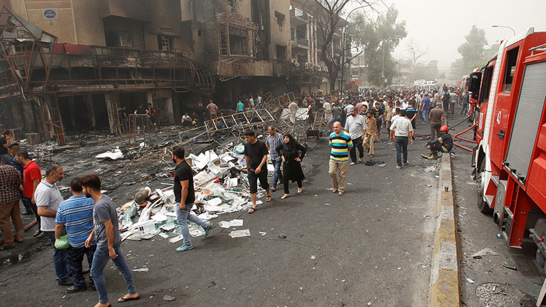 Death toll in Baghdad ISIS bombings surpasses 200 (VIDEO)