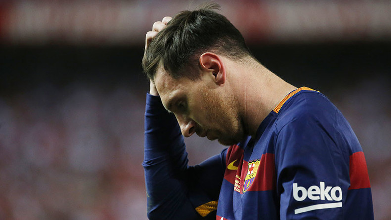 Barcelona football star Messi & father get 21-month sentences on tax charges