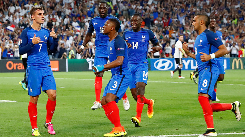 France Beats Germany 2 0 To Reach Euro 16 Final Rt Sport News