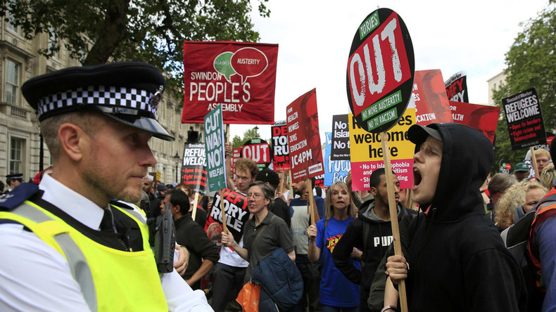London sees mass post-Brexit anti-Tory, anti-austerity, anti-racism protest (PHOTOS)