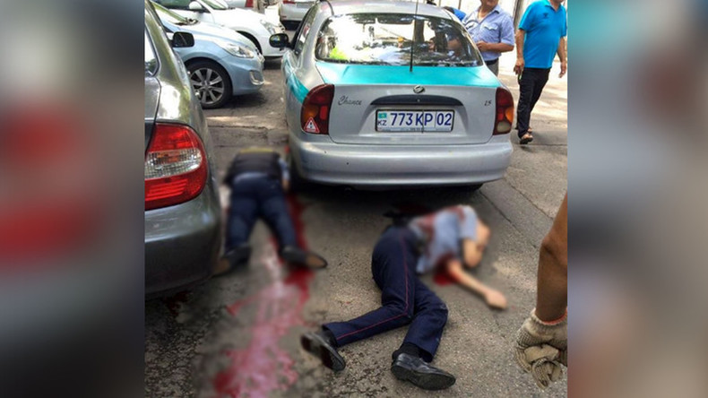 5 killed, 9 injured in Almaty terrorist attack on police station (GRAPHIC)