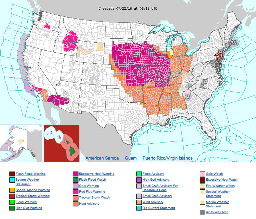 'Heat dome' set to envelope US with sizzling temperatures ...