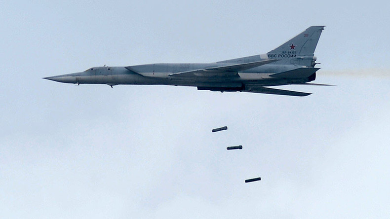 Russian long-range bombers destroy ISIS targets near Palmyra, Syria (VIDEO)