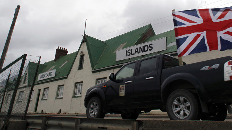 May urges Argentina to allow more flights & oil exploration around disputed Falklands