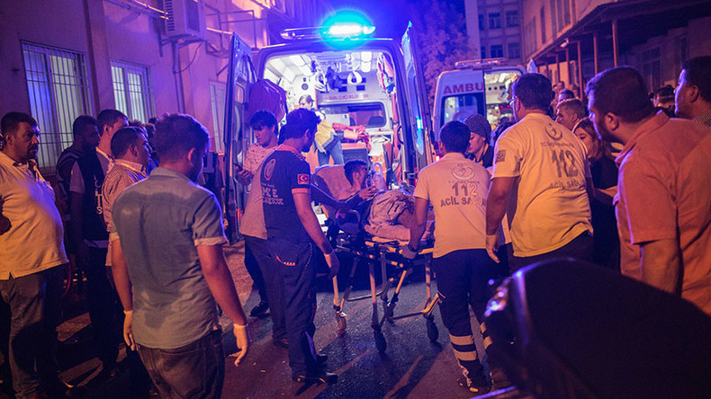 Turkey bombing video: Immediate aftermath of blast at wedding ceremony in Turkey