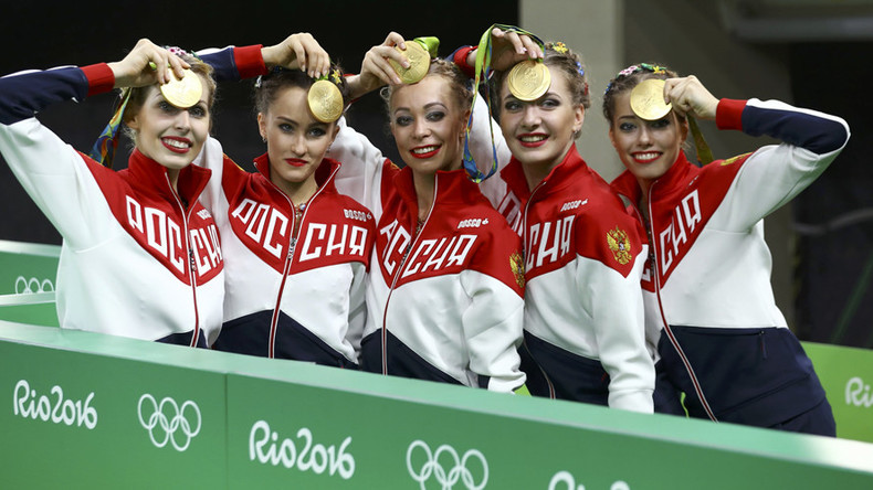 Gymnasts Win Gold In Rio To Guarantee Russia 4th In Overall Standings Rt Sport News