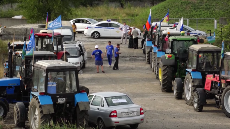 Prosecutors launch probe into claims by ‘tractor rally’ protesters in south Russia