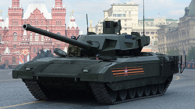 Pilot Batch Russian Military Get First T 14 Armata Tanks Rt World News