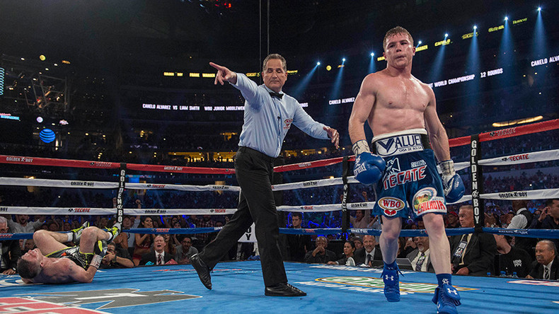 Canelo Alvarez KOs Liam Smith, calls for GGG bout intensify