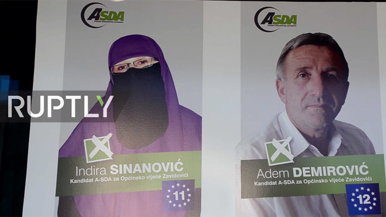 Bosnian niqab-wearing politician seeks office to ‘reduce prejudice’ & help poor