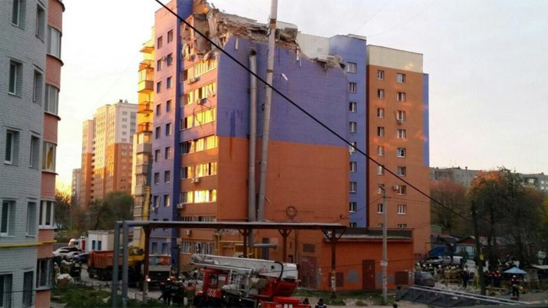3 dead, 13 injured, 2 floors devastated: Gas explosion causes havoc in central Russia (PHOTO, VIDEO)
