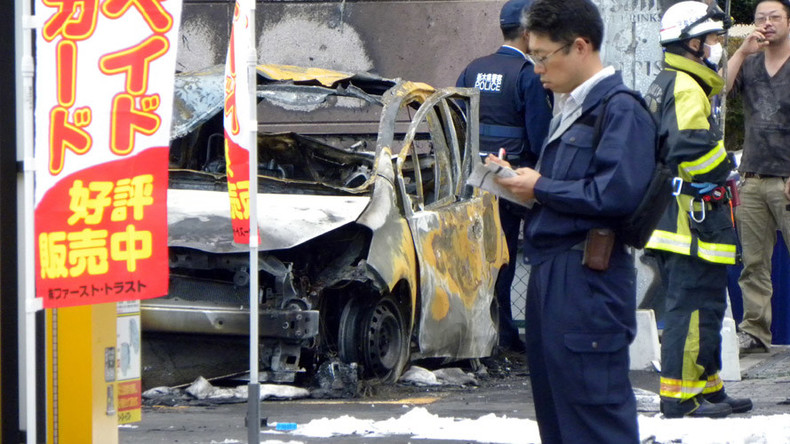72yo retired Japanese soldier blows himself up in park, injuring 3 people