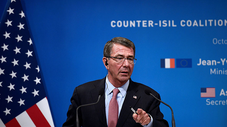 US ‘laying groundwork’ for Raqqa assault, no role for Russia – Carter