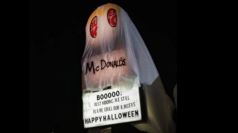 Burger King trolls McDonald’s with the best Halloween costume ever