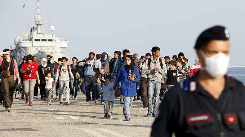 ‘Why don’t you go to your Iraqi caliphate?’: Anti-migrant message appears on Italian church