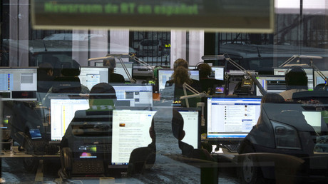 RT newsroom. © Evgeny Biyatov