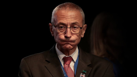 Democratic presidential nominee Hillary Clinton's Campaign Chairman John Podesta. © Drew Angerer / Getty Images