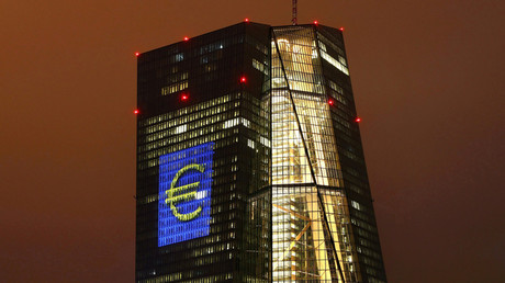 ECB leaves interest rates at record lows, hints at more stimulus