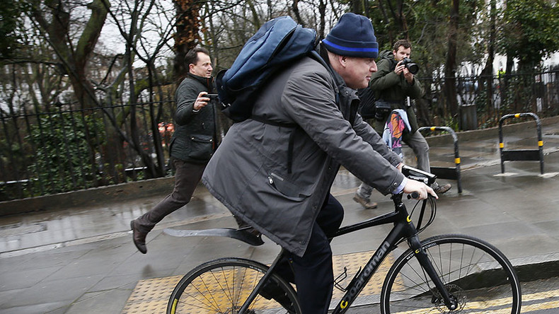 boris on a bike