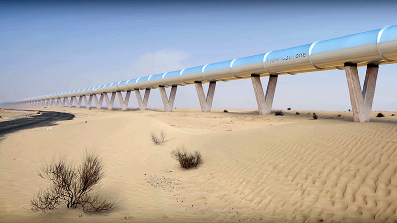 Pipe dream or future of transport? Hyperloop One plans epic tube network (VIDEO)