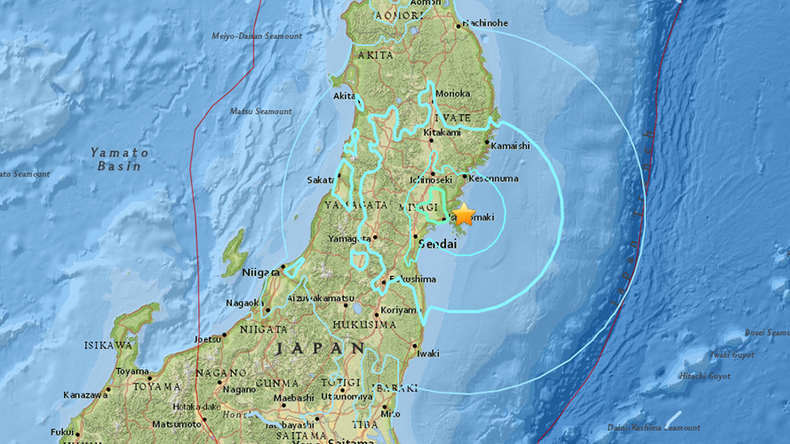 6.2 quake strikes off Japan