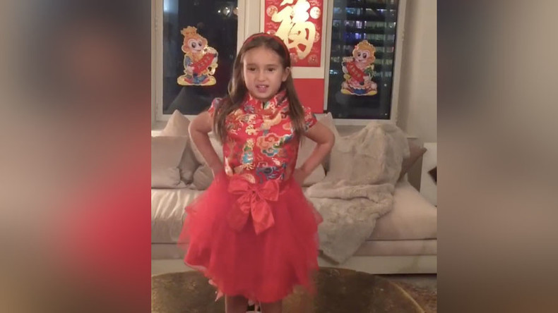 Trump’s granddaughter has gone viral in China (VIDEO)