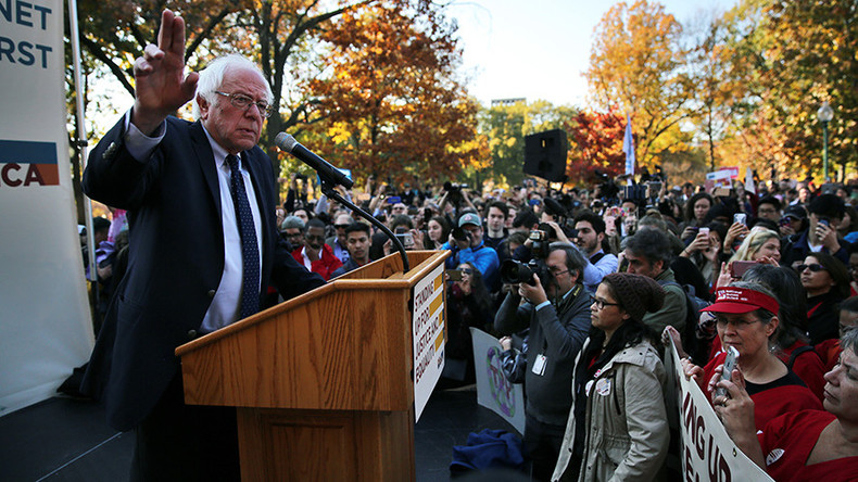 Trump recognized millions of Americans live in despair, Democrats did not - Sanders