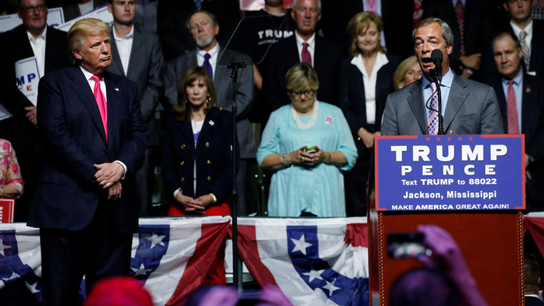 Give UKIP chief Farage peerage to boost UK-Trump relations, says influential Tory MP