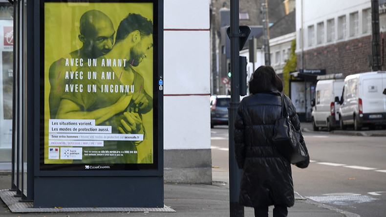 Hiv Awareness Posters Showing Gay Couples Spark