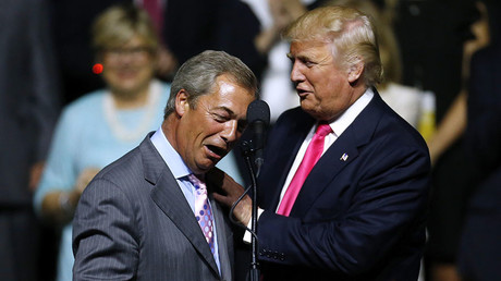Trump says UKIP leader Farage would do ‘great job’ as British ambassador to US