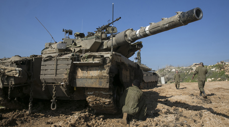 Israeli tanks fire into Gaza in response to alleged cross-border ...