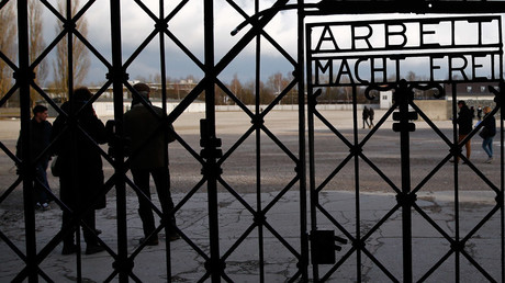 Stolen Dachau death camp gate with ‘Work sets you free’ inscription likely retrieved in Norway