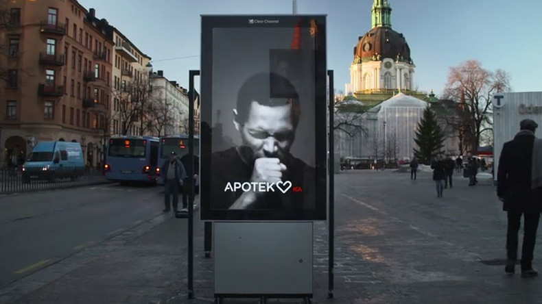 Swedish anti-cigarette billboard ‘coughs’ when smokers ...