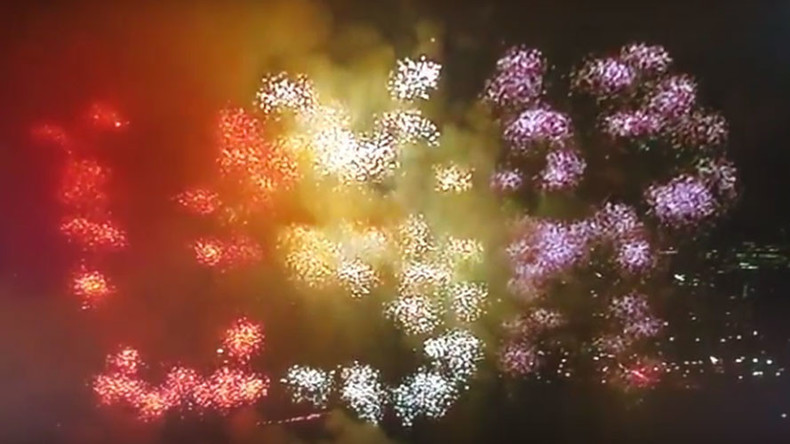 United States of Russia: Twitter explodes after Trump’s inauguration fireworks spell ‘USR’ (VIDEO)