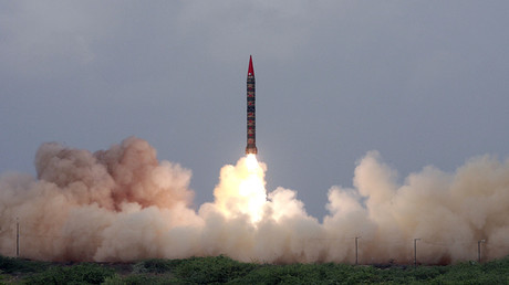 Pakistan tests 1st seaborne nuclear-capable missile in Indian Ocean