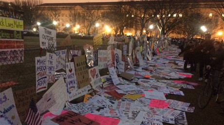 Mixed reaction as big clean up underway following DC Women’s March