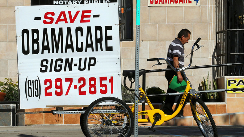 Steep decline in Obamacare sign-ups under Trump after ad takedown, executive order