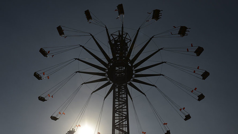 Horrific footage shows moment 13yo violently flung from Chinese amusement park ride (GRAPHIC VIDEO)