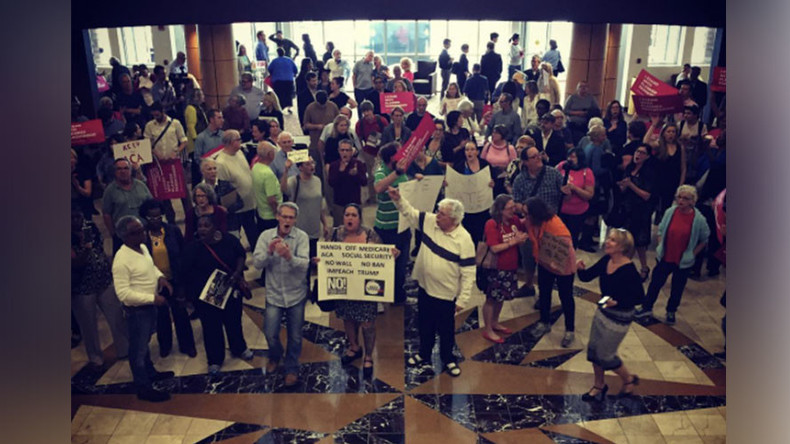 GOP dismisses hostile town halls as angry constituents demand policy answers