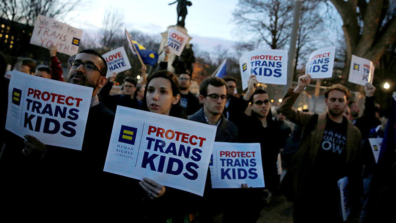 Protests erupt after Trump ends federal bathroom protections for transgender students