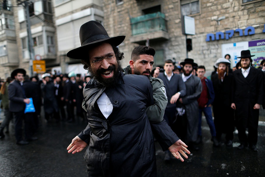 RÃ©sultat de recherche d'images pour "hassidic israel riot"