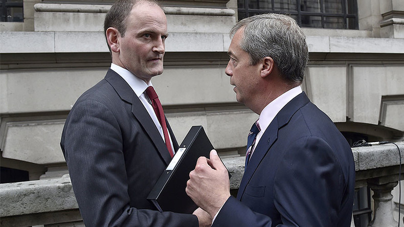 UKIP civil war rages as only MP reportedly holds talks on Tory re-defection