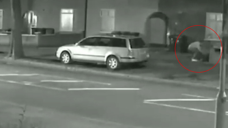 CCTV captures sex attacker stalking woman, dragging her to ground in attempted rape (VIDEO)