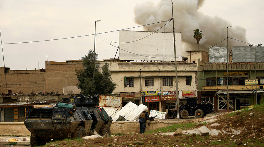 Whether from ISIS shells or US-led coalition bombs, civilians suffering in Mosul (VIDEO)