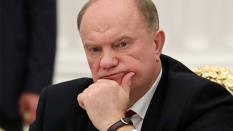 Gennady Zyuganov, chairman of the Central Committee of the Russian Communist Party Â© Mikhail Klementiev