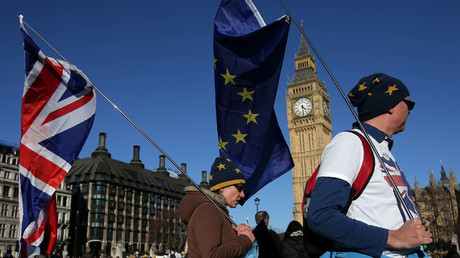Thousands march in London in anti-Brexit protest (PHOTOS, VIDEO)