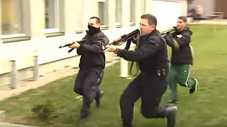 Lithuanian town raided by rebels in surprise ‘Russian invasion’ drill