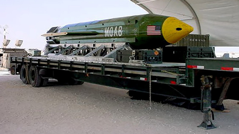 ‘How many civilians killed there?’ Twitter rages as Trump drops 'mother of all bombs' on Afghanistan