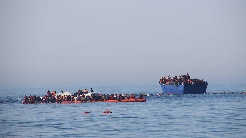 German boat sends out SOS after taking on too many migrants in Mediterranean