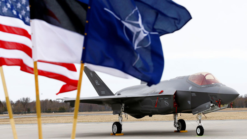 US F-35 fighters arrive in Estonia amid NATO buildup — RT World News